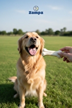 Zampa Beyaz Press Kemik Köpek Ödülü 5 li 20-25g