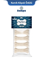 Zampa Beyaz Press Kemik Köpek Ödülü 4 lü 30-40g