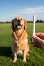 Zampa Beyaz Burgu Çubuk (Sticks) Kemik Köpek Ödülü 10 lu 5g