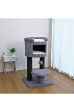 Zampa Cosmo Kedi Tırmalama Ağacı 68X68X119 cm