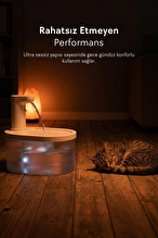 Zampa Oval Pet Otomatik Su Pınarı(Bataryalı) - Beyaz