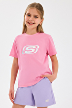 Skechers Kız Çocuk Tişört SK232139-610