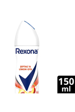 Rexona Women Şeftali ve Limon Otu Deodorant 150 ml