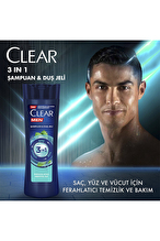 Clear Men Cool Sport 3in1 Şampuan 350 ml