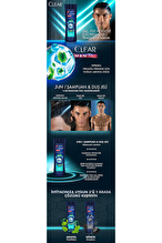 Clear Men Cool Sport 3in1 Şampuan 350 ml