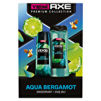 Axe Premium Aerosol Aqua Bergamot 150 ml+ 300 ml Duş Jeli