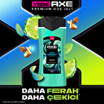 Axe Premium Aerosol Aqua Bergamot 150 ml+ 300 ml Duş Jeli