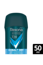 Rexona Stick Cobalt Dry Black+White Erkek 50 ml