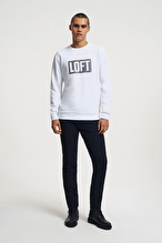 Loft Erkek Sweatshirt LF2031655 WHT