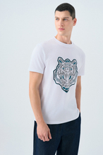 Loft Erkek Tişört LF2038690 WHT