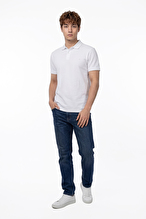 Loft Erkek Polo Yaka Tişört LF2035136 WHT