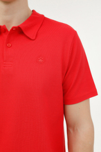 Lumberjack Erkek Polo Yaka Tişört BASIC CT953 KIRMIZI