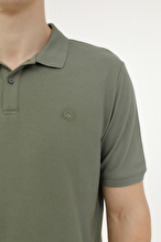 Lumberjack Erkek Polo Yaka Tişört BASIC CT953 HAKİ
