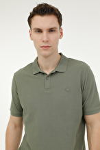 Lumberjack Erkek Polo Yaka Tişört BASIC CT953 HAKİ