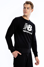 New Balance Erkek Sweatshirt MTC1105-BK