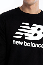 New Balance Erkek Sweatshirt MTC1105-BK
