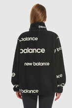 New Balance Kadın Sweatshirt UNC3358-BK