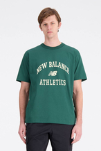 New Balance Erkek Tişört MNT1402-GRN