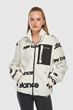 New Balance Kadın Sweatshirt UNC3358-WT