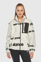 New Balance Kadın Sweatshirt UNC3358-WT
