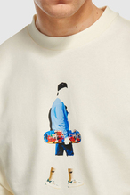 New Balance Erkek Sweatshirt MNC3410-SST