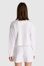 New Balance Kadın Sweatshirt WNC1502-WT