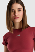 New Balance Kadın Tişört WNT1534-BG