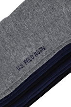 U.S. Polo Assn. Erkek 5'li Çorap GALI-SK24.GRI
