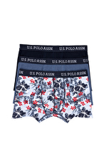 U.S. Polo Assn. Erkek 3'lü Boxer 3BMDLMM24K.VR090