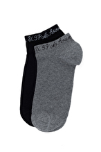 U.S. Polo Assn. Kadın 2'li Çorap CORA-2SK24.GRMLNJ