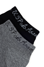 U.S. Polo Assn. Kadın 2'li Çorap CORA-2SK24.GRMLNJ