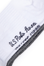 U.S. Polo Assn. Kadın 2'li Çorap SPORTY-SK24.GRMLNJ