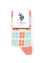 U.S.Polo Assn. Kız Çocuk 3'lü Çorap BERTSK24.PMB