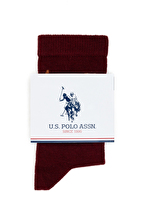 U.S.Polo Assn. Erkek Çocuk 5'li Çorap SPACE-5SK24.KRMZ