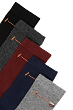 U.S.Polo Assn. Erkek Çocuk 5'li Çorap SPACE-5SK24.SYH