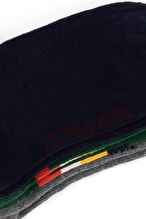 U.S.Polo Assn. Erkek Çocuk 3'lü Çorap ZUMA.LACI