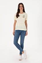 U.S. Polo Assn. Kadın Tişört 2104046.VR035
