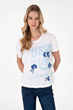 U.S. Polo Assn. Kadın Tişört 2104010.VR013