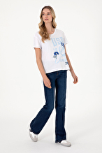 U.S. Polo Assn. Kadın Tişört 2104010.VR013