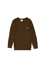 U.S. Polo Assn. Erkek Çocuk Triko Kazak 2227581