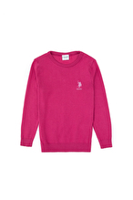 U.S. Polo Assn. Kız Çocuk Triko Kazak PU-7775