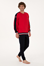 U.S. Polo Assn. Erkek Pijama Takımı G081SZ0HF.KRMZ