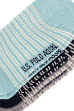 U.S. Polo Assn. Erkek Çocuk 3'lü Çorap KORPARA.VR090