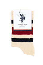 U.S. Polo Assn. Kadın 2'li Çorap EMMASK25.BYZ