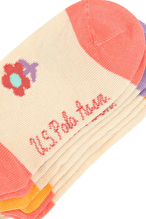 U.S. Polo Assn. Kız Çocuk 3'lü Çorap BERTA-SK25.VR256