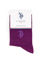 U.S. Polo Assn. Kız Çocuk 5'li Çorap SIMS-SK25.VR033