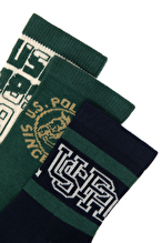 U.S. Polo Assn. Erkek Çocuk 3'lü Çorap KERPE-SK25.VR079
