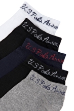 U.S. Polo Assn. Kadın 5'li Çorap CORA5SK25.BYZ