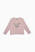 United Colors Of Benetton Kız Çocuk Tişört BNT-G21579