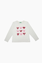 United Colors Of Benetton Kız Çocuk Tişört BNT-G21591